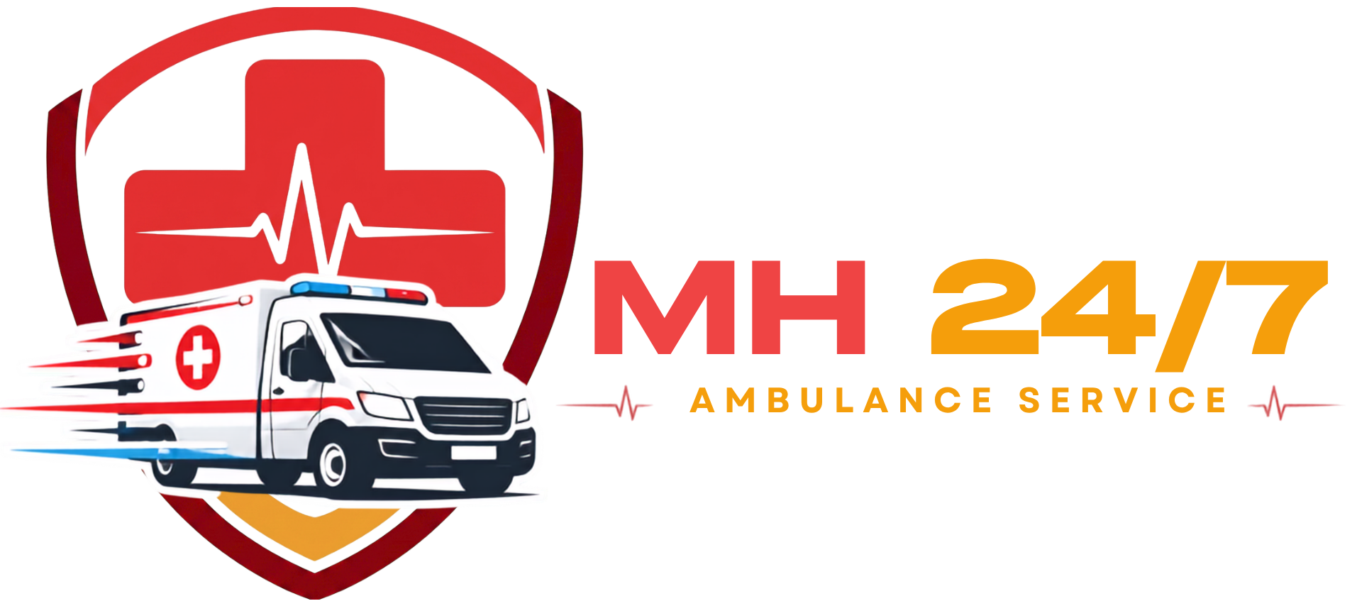 MH 24/7 Ambulance Service logo